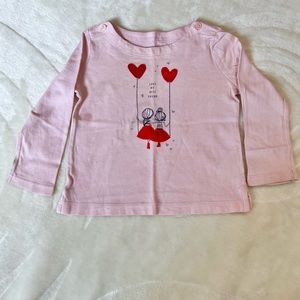 GAP baby girl long sleeve top